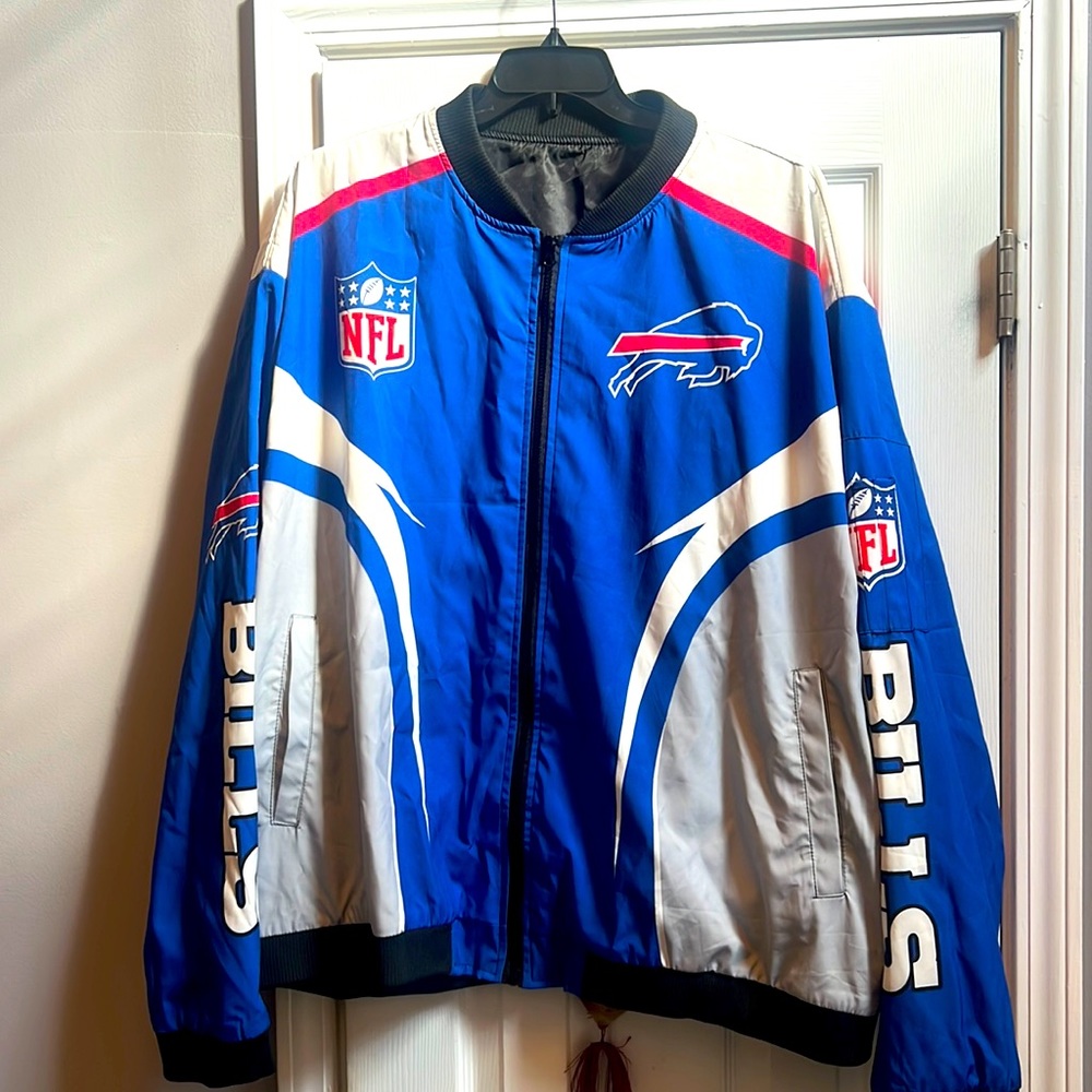 Buffalo Bills racing type jacket 4x/5x Brand new